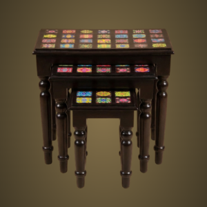 Wdn Nesting Stool Medium Tiles Ftd